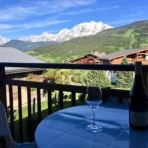 Cosy Et Chaleureux à Megève Avec Vue Sur Le Mont Blanc Appartement